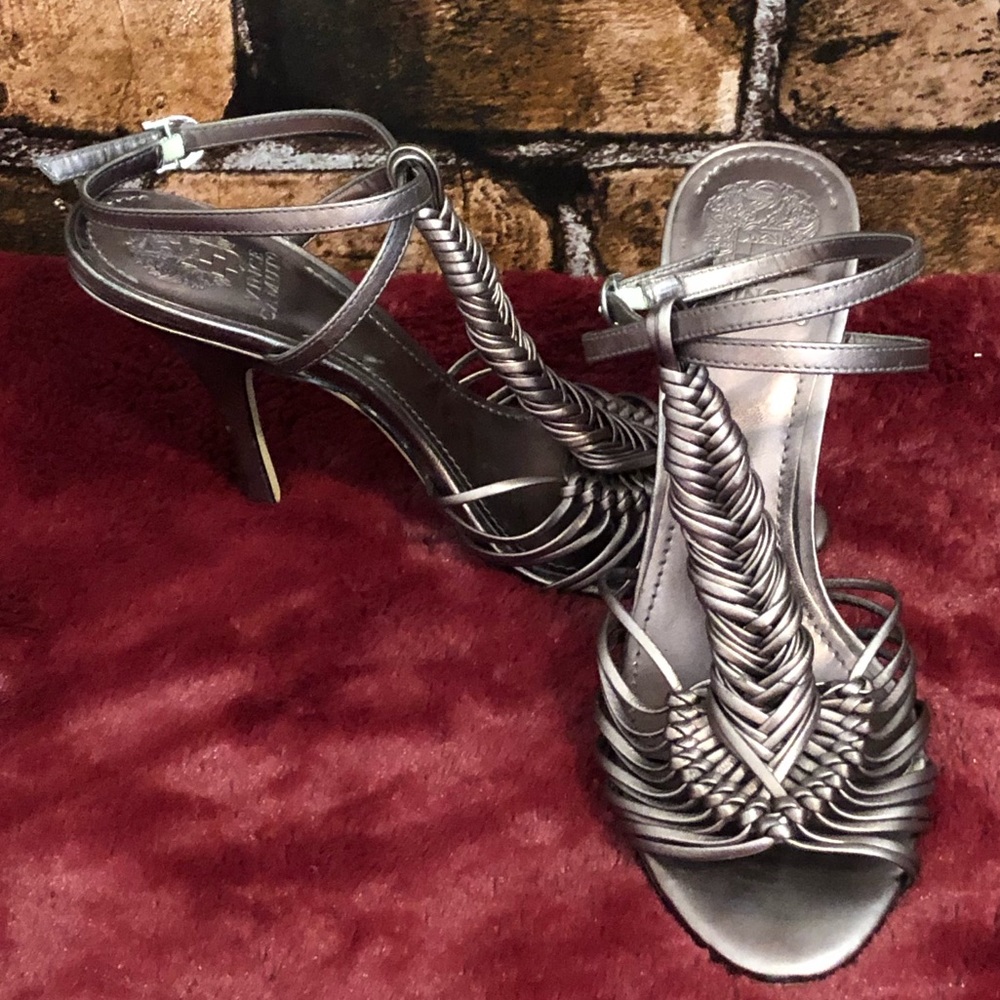 Vince Camuto Pewter Sandals